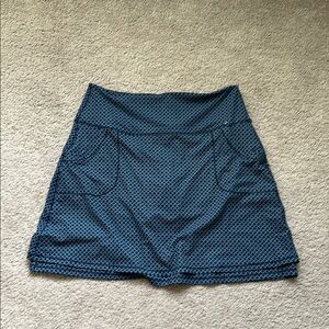 Peter Millar Blue Patterned Skort